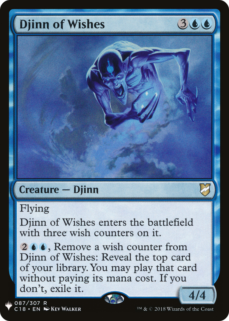 Djinn of Wishes (LIST-C18-87) - The List