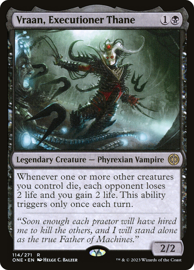 Vraan, Executioner Thane (ONE-114) - Phyrexia: All Will Be One