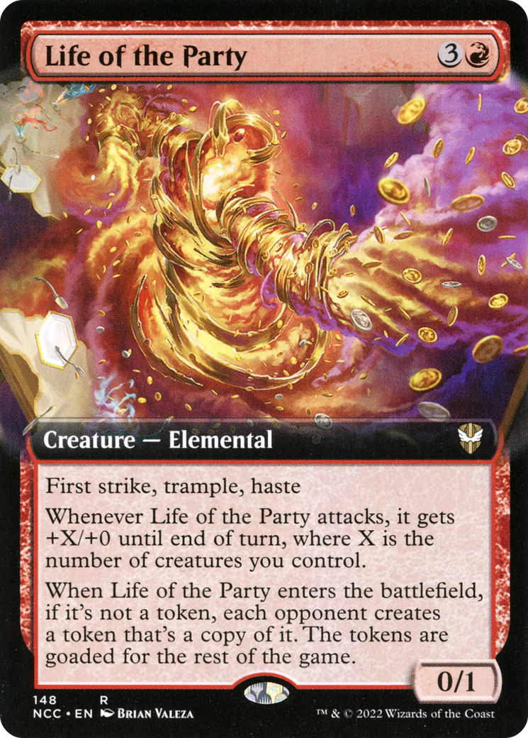 Life of the Party (Extended Art) (NCC-148) - New Capenna Commander: (Extended Art)