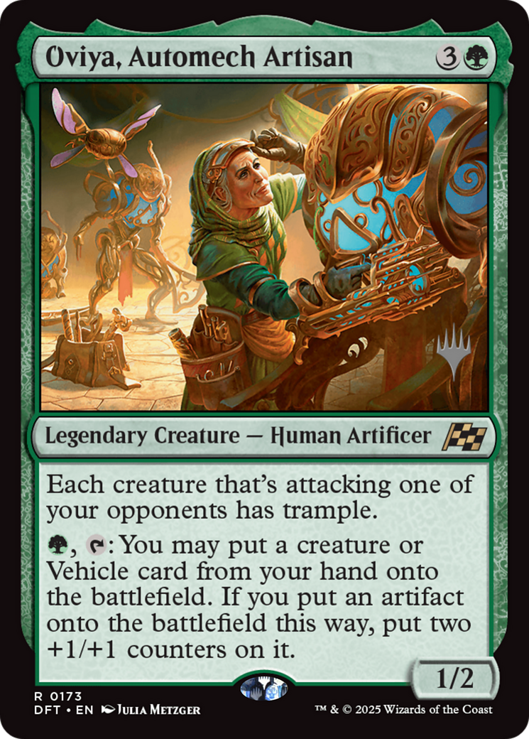 Oviya, Automech Artisan (PPDFT-173) - Promo Pack: Aetherdrift Foil
