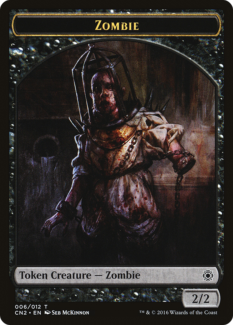 Zombie Token (CN2-006) - Conspiracy: Take the Crown Tokens