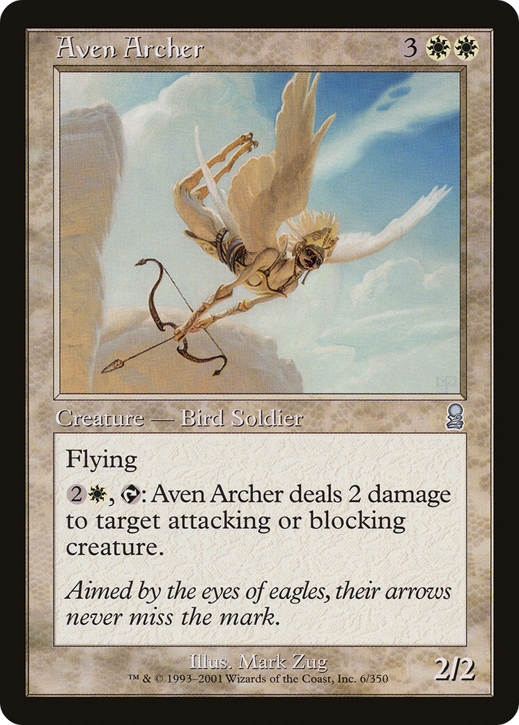 Aven Archer (ODY-006) - Odyssey Foil