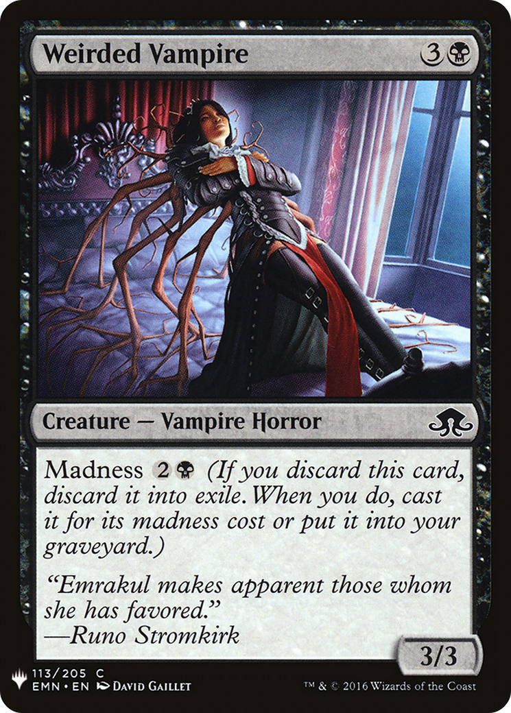 Weirded Vampire (LIST-113) - The List