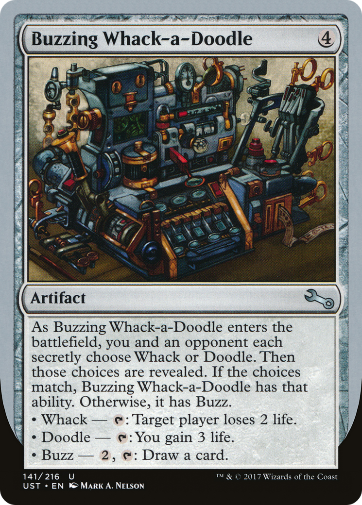 Buzzing Whack-a-Doodle (UST-141) - Unstable Foil