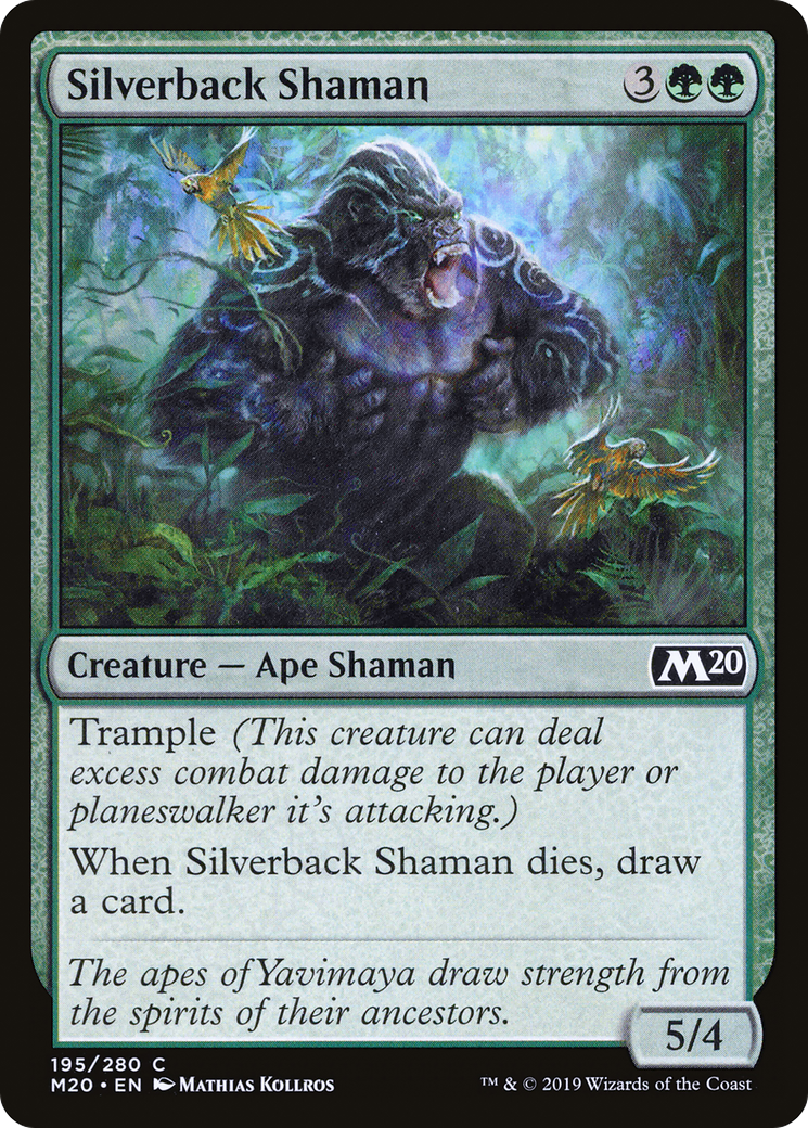 Silverback Shaman (M20-195) - Core Set 2020