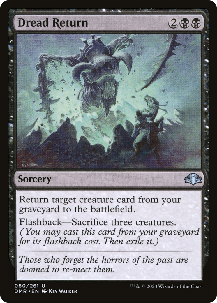 Dread Return (DMR-080) - Dominaria Remastered