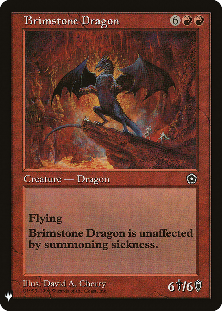 Brimstone Dragon (LIST-) - The List