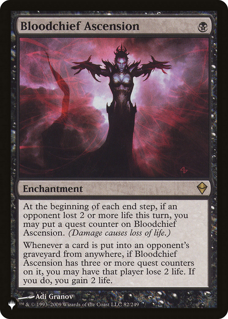 Bloodchief Ascension (LIST-82/249) - The List