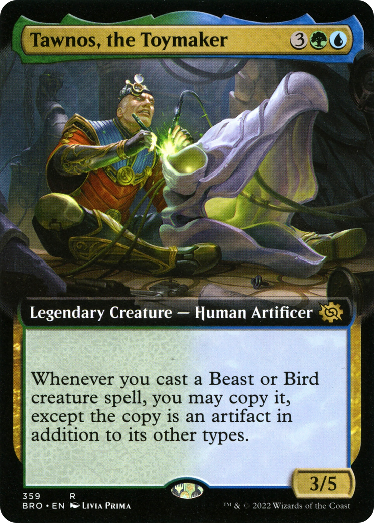 Tawnos, the Toymaker (Extended Art) (BRO-359) - The Brothers' War: (Extended Art)