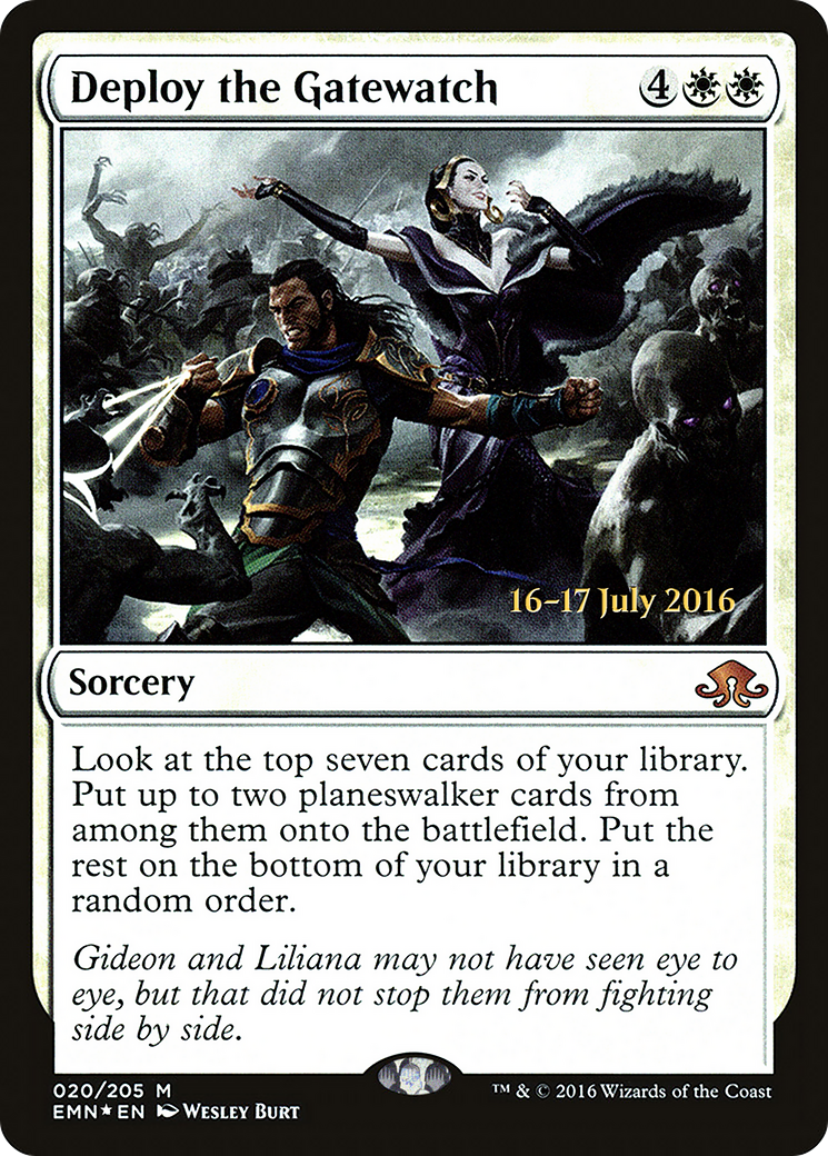 Deploy the Gatewatch (PRE-020) - Eldritch Moon Promos Foil
