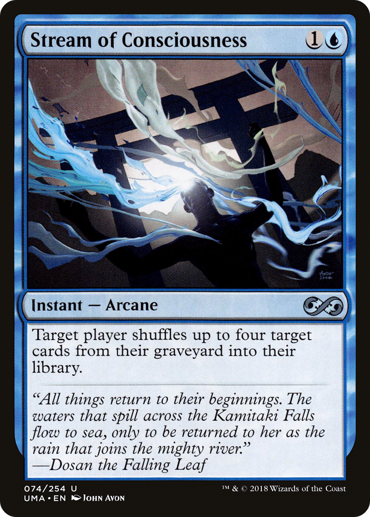 Stream of Consciousness (UMA-074) - Ultimate Masters Foil