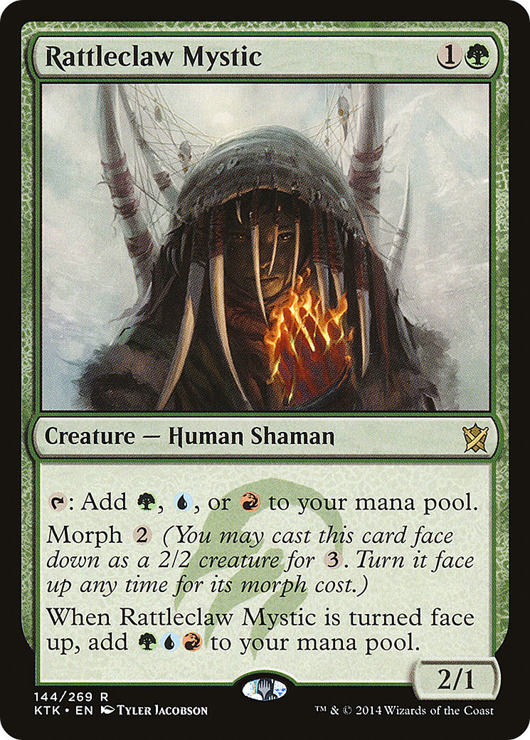 Rattleclaw Mystic (KTK-144) - Khans of Tarkir