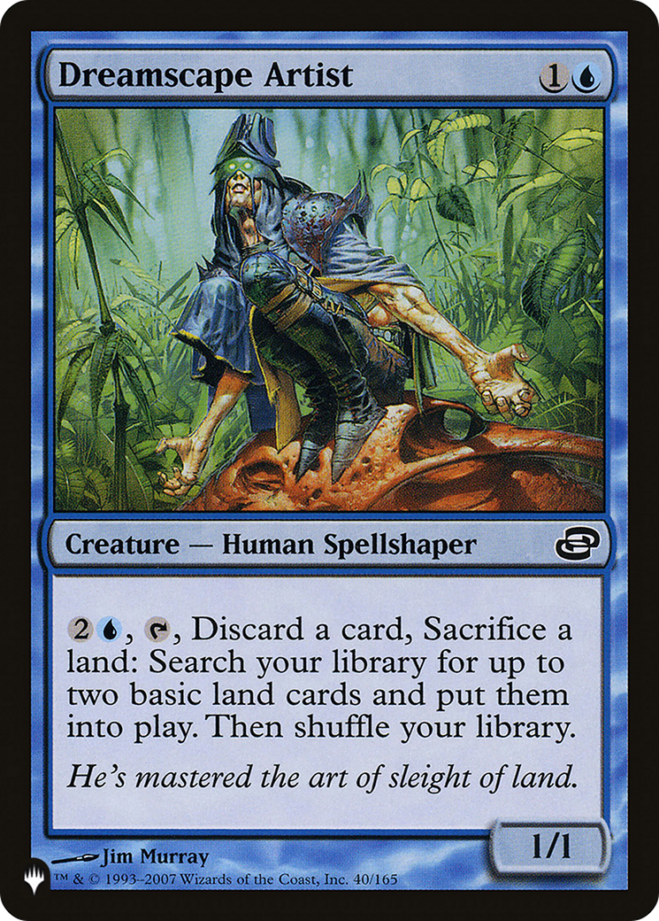 Dreamscape Artist (LIST-40/165) - The List