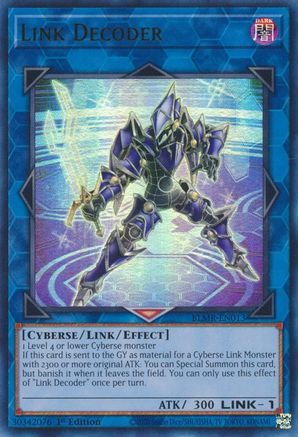 Link Decoder (BLMR-EN013) - Battles of Legend: Monstrous Revenge 1st Edition