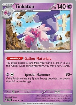 Tinkaton 105/193 Deck Exclusives - Promo
