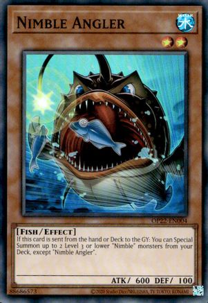 Nimble Angler (OP22-EN004) - OTS Tournament Pack 22 Unlimited