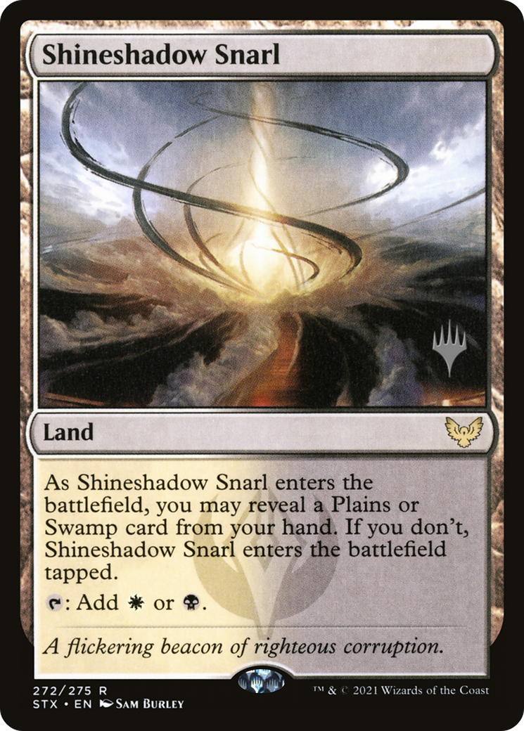 Shineshadow Snarl (PPSTX-272) - Strixhaven: School of Mages Promos Foil