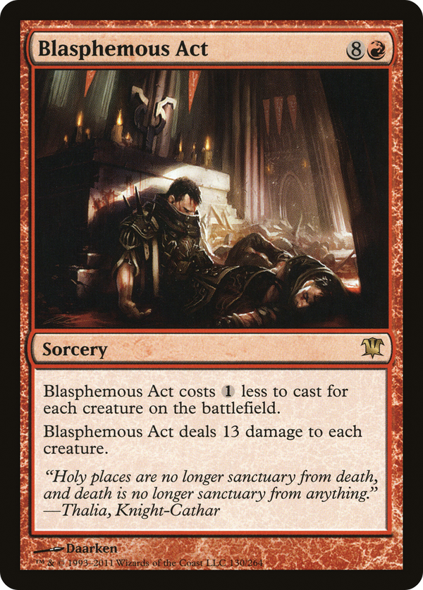 Blasphemous Act (ISD-130) - Innistrad
