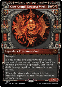 Ojer Axonil, Deepest Might (Showcase) (LCI-317) - The Lost Caverns of Ixalan: (Showcase) Foil
