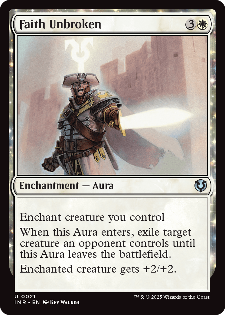 Faith Unbroken (INR-021) - Innistrad Remastered: (enchantment)