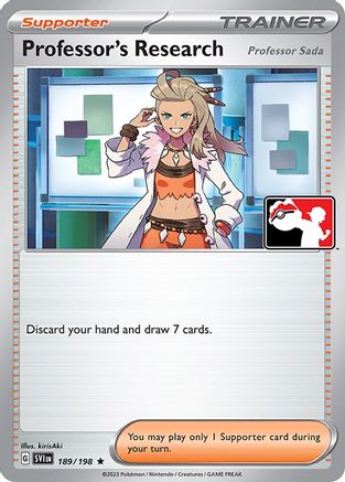 Professor's Research 189/198 Prize Pack Series Cards - Rare