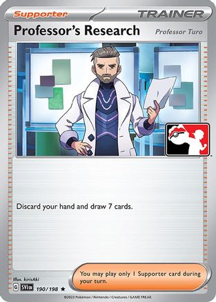 Professor's Research 190/198 Prize Pack Series Cards - Rare