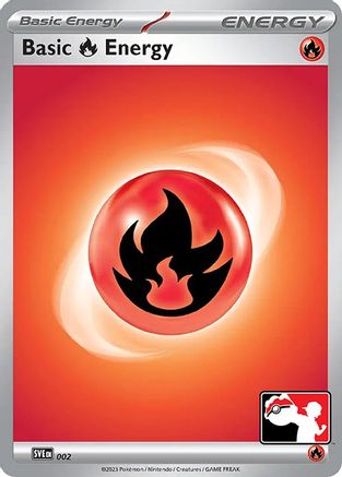 Basic Fire Energy 002 - Holofoil Prize Pack Series Cards - Common