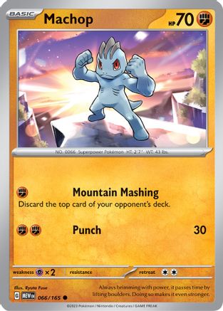 Machop 066 SV Scarlet & Violet 151 - Common