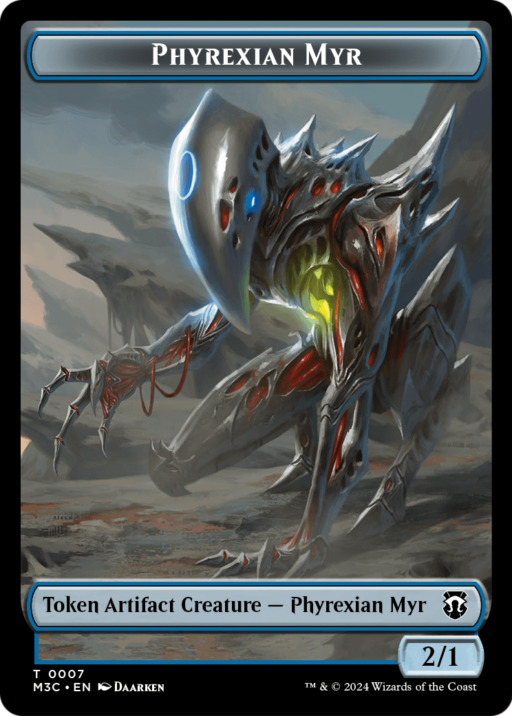 Phyrexian Myr (TM3C-007) - Modern Horizons 3 Commander Tokens