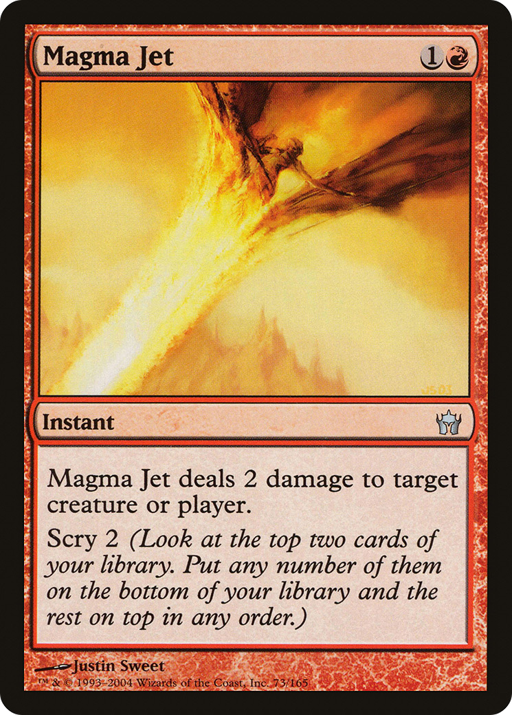 Magma Jet (5DN-073) - Fifth Dawn Foil