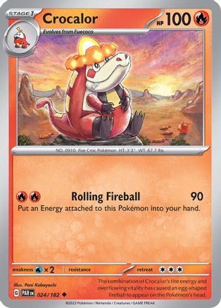 Crocalor 024 SV04 Paradox Rift - Uncommon