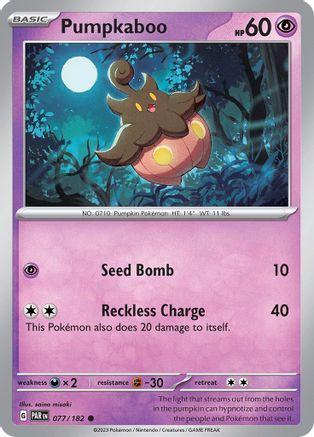 Pumpkaboo 077 SV04 Paradox Rift - Common