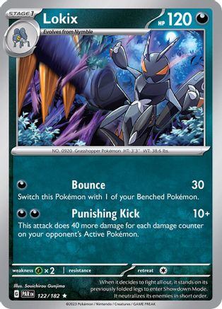 Lokix 122 - Holofoil SV04 Paradox Rift - Rare
