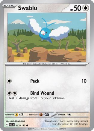 Swablu 152/182 SV04 Paradox Rift - Common