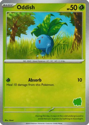 Oddish My First Battle - Unconfirmed