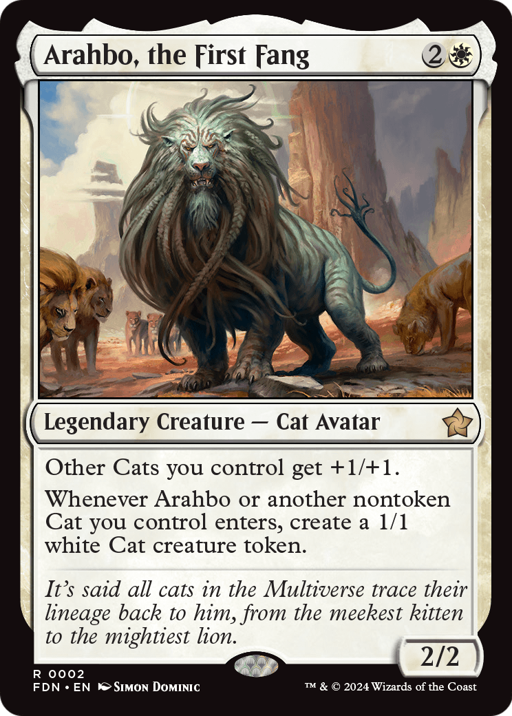 Arahbo, the First Fang (FDN-002) - Foundations