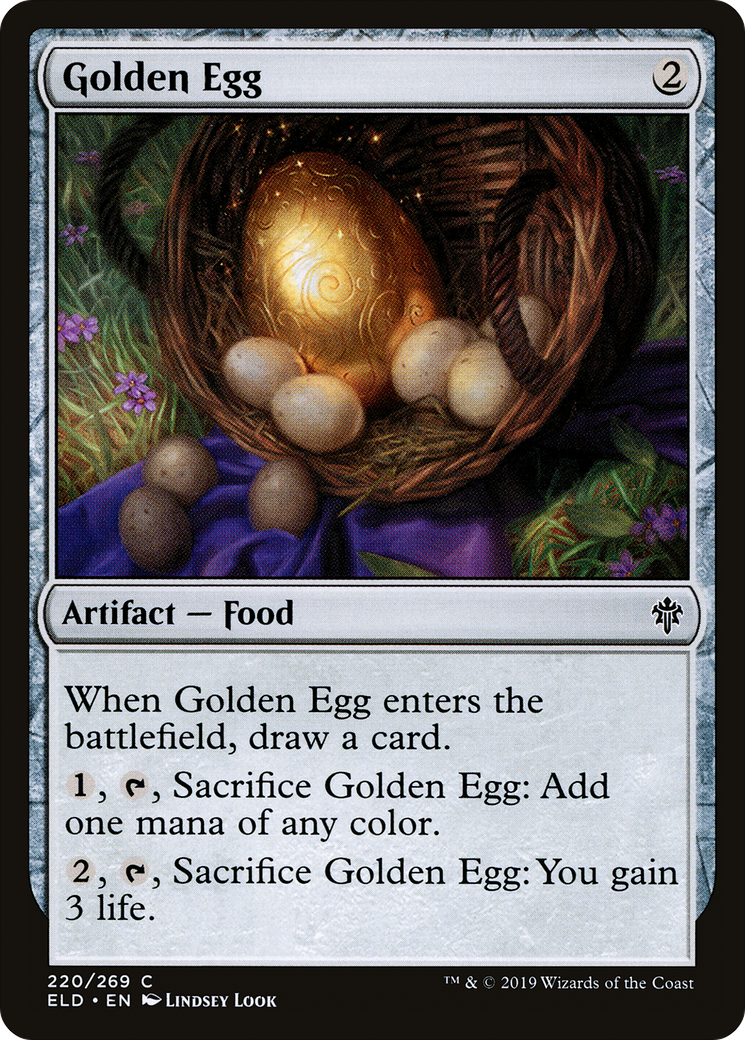 Golden Egg (ELD-220) - Throne of Eldraine Foil