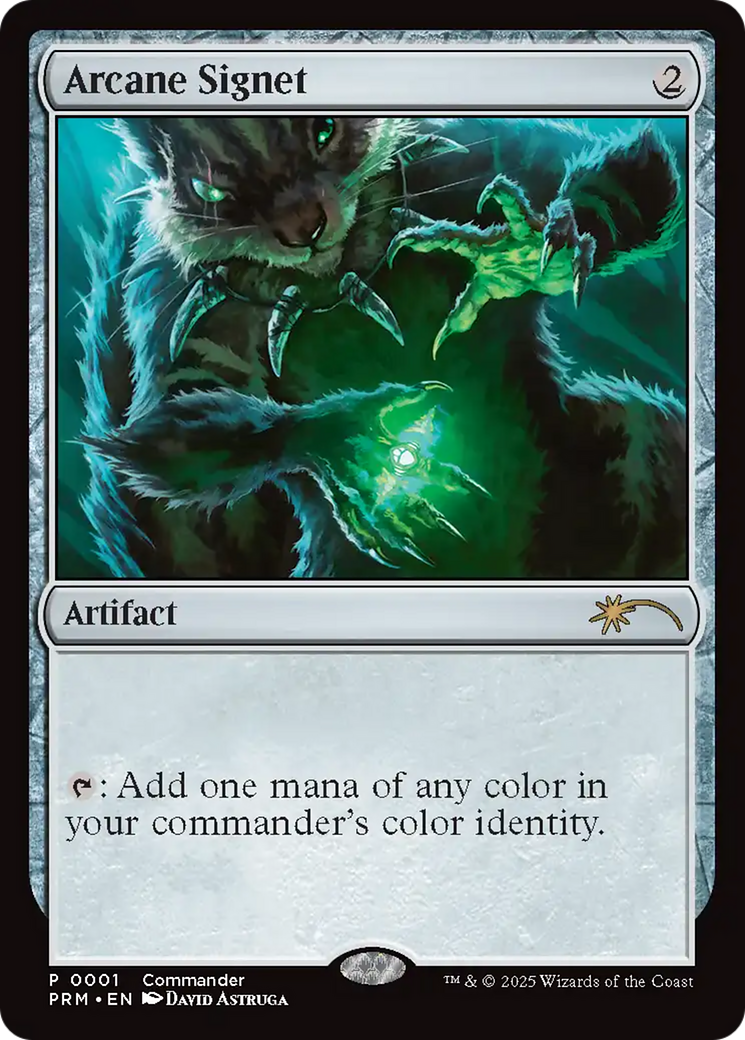 Arcane Signet (CommandFest 2025) (MFP-001) - MagicFest Cards Foil