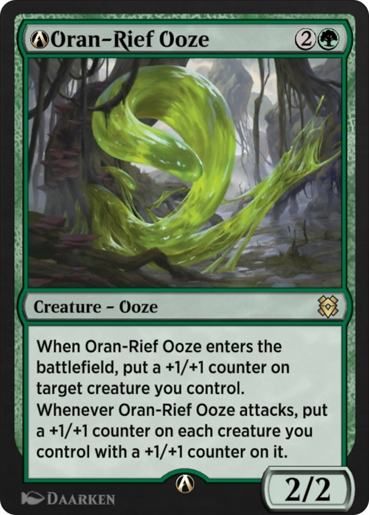 A-Oran-Rief Ooze (ZNR-A-198) - Zendikar Rising
