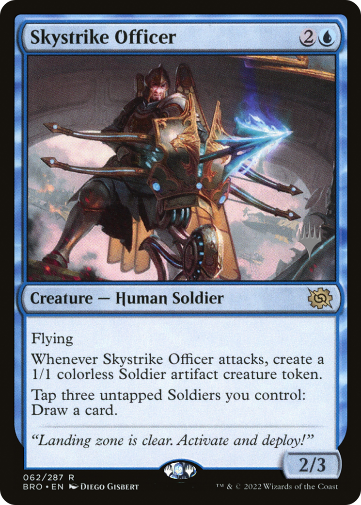 Skystrike Officer (PPBRO-062) - The Brothers' War Promos