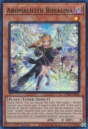 Aromalilith Rosalina (PHNI-EN022) - Phantom Nightmare 1st Edition