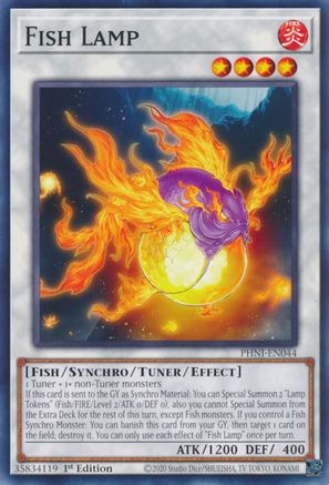 Fish Lamp (PHNI-EN044) - Phantom Nightmare 1st Edition