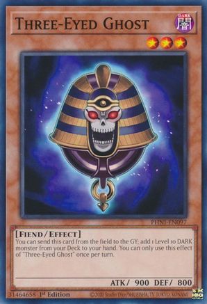 Three-Eyed Ghost (PHNI-EN097) - Phantom Nightmare 1st Edition