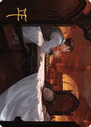 Expedited Inheritance Art Card (Gold-Stamped Signature) (ASMKM-012) - Art Series: Murders at Karlov Manor