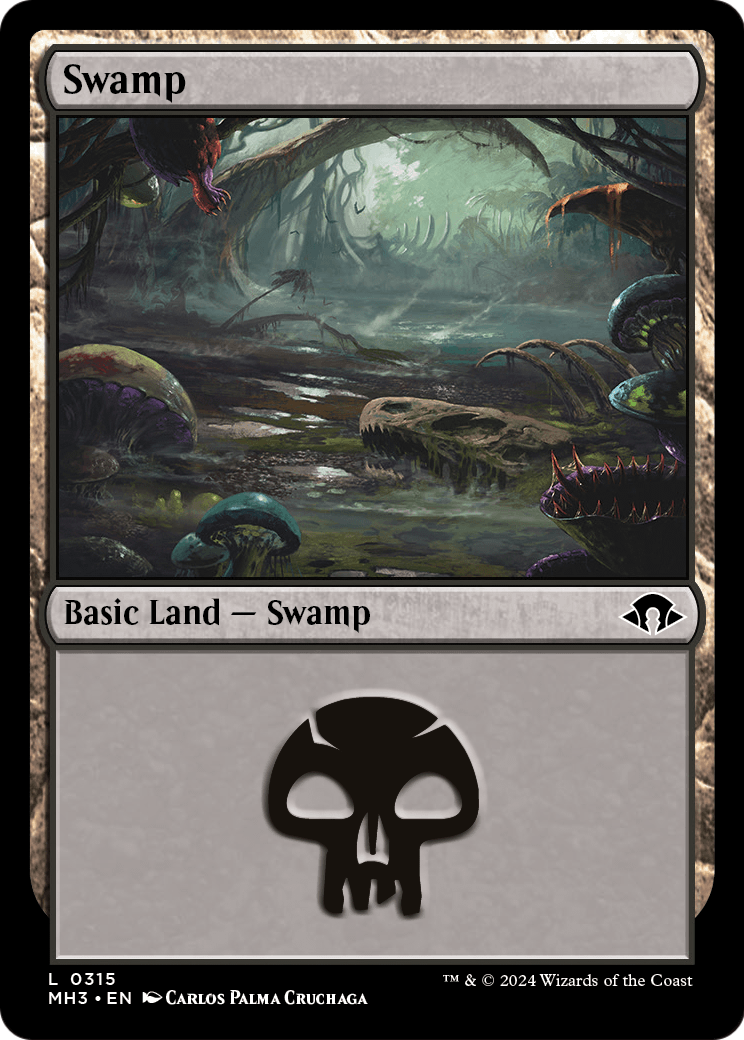 Swamp (0315) (MH3-315) - Modern Horizons 3 Foil
