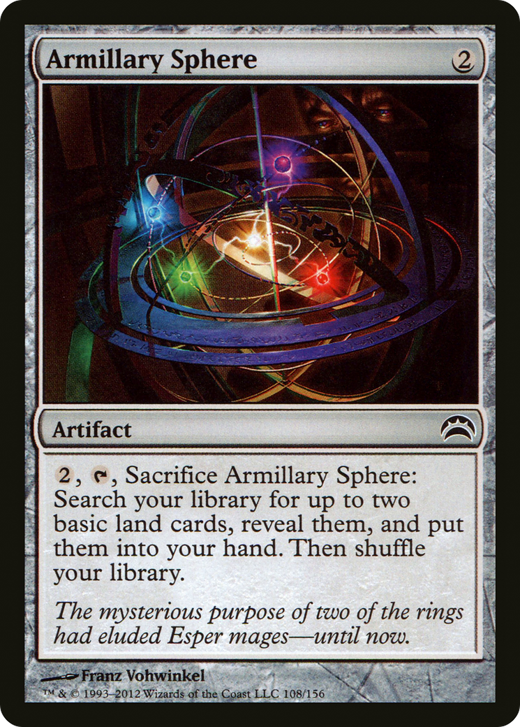 Armillary Sphere (PC2-108) - Planechase 2012 Foil
