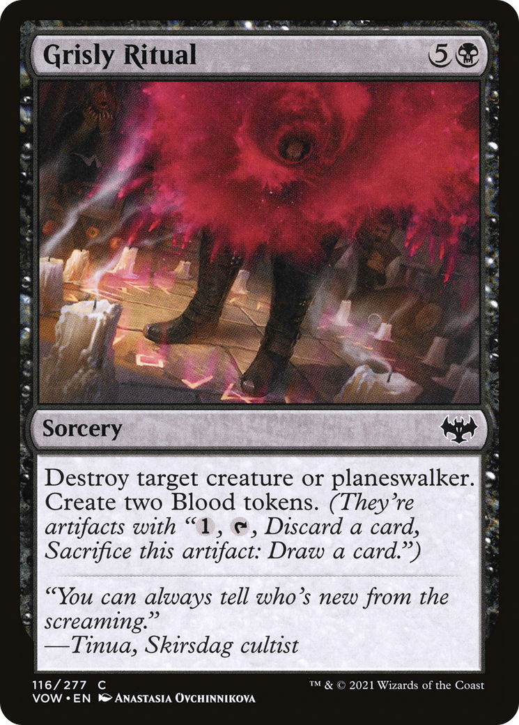 Grisly Ritual (VOW-116) - Innistrad: Crimson Vow
