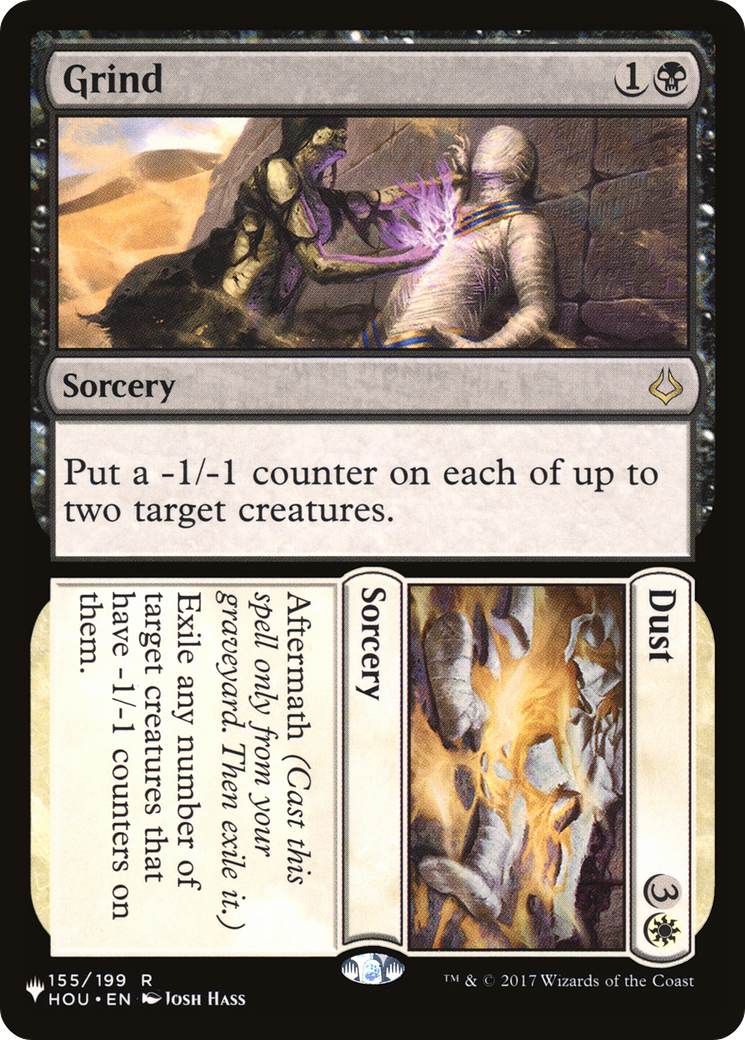 Grind // Dust (LIST-155/199) - The List