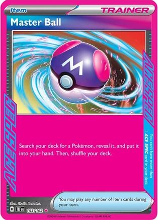 Master Ball 153 - Holofoil SV05 Temporal Forces - ACE SPEC Rare
