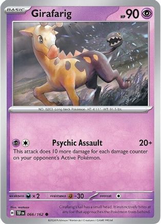 Girafarig 066 SV05 Temporal Forces - Common